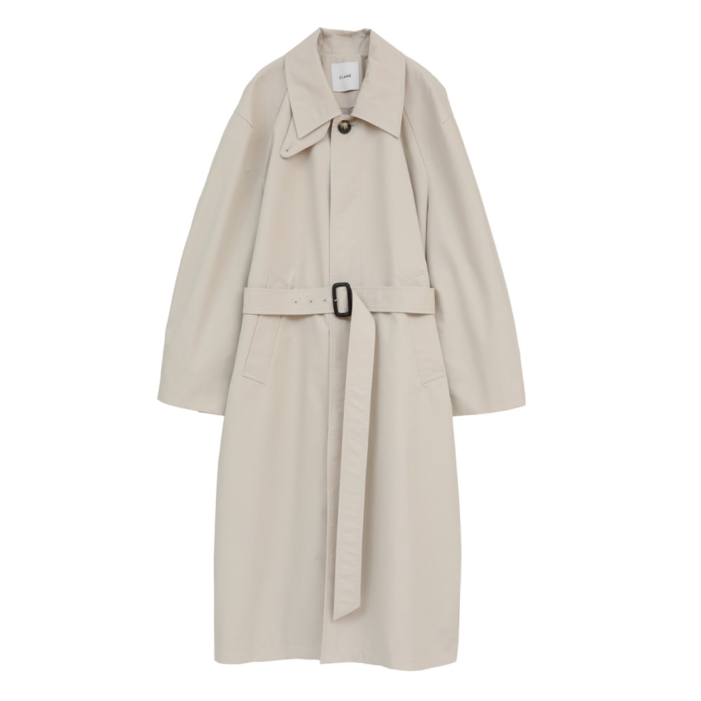 CLANE(クラネ) BULKY LINE STAIN COAT