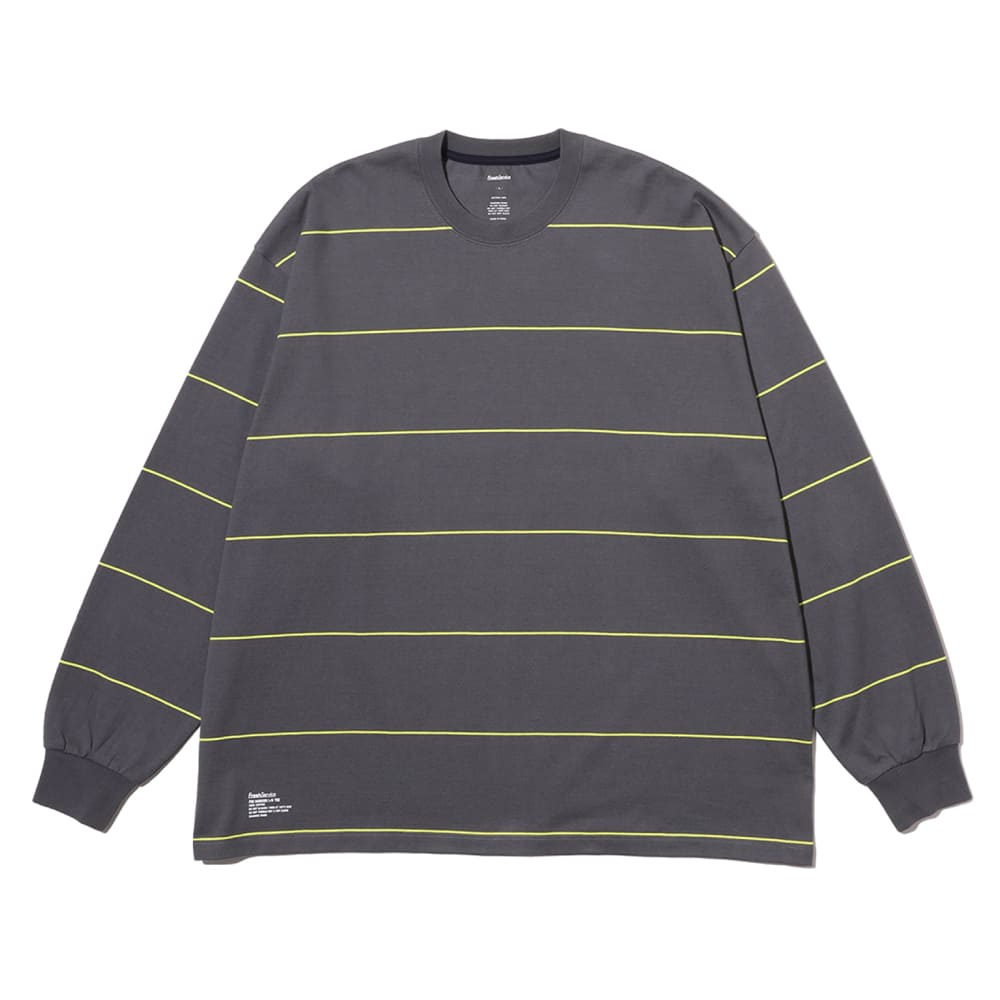 FreshService(フレッシュサービス) PIN BORDER L/S TEE
