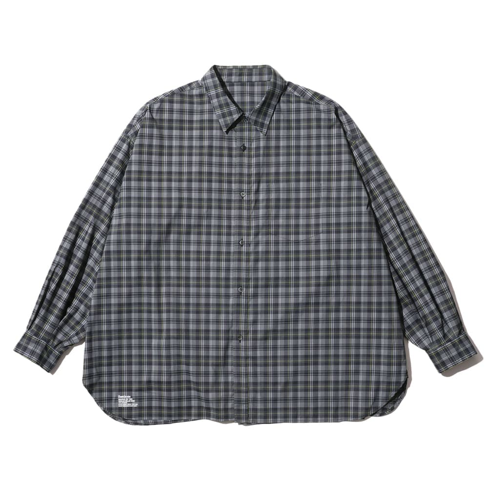 FreshService(フレッシュサービス) MADRAS DRY TECH REGULAR COLLAR SHIRT