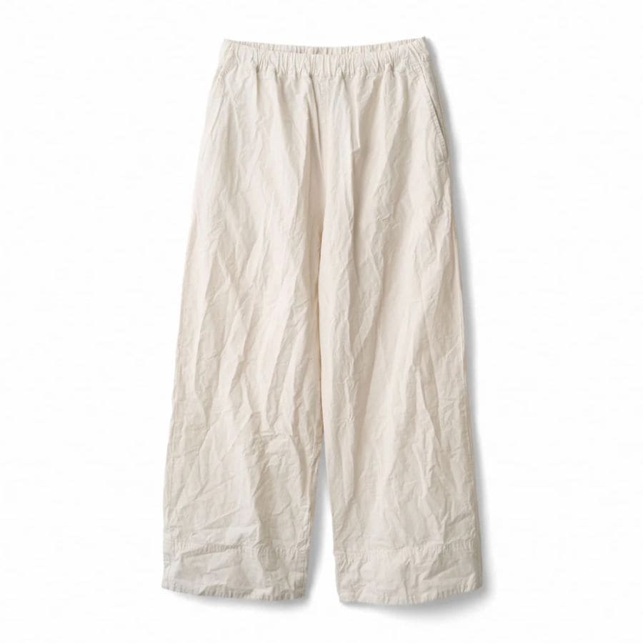 ORCIVAL(オーシバル) Women's Garment Dye Poplin Easy Pants