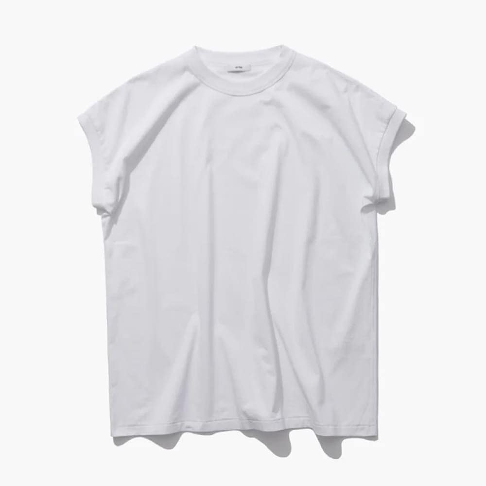 ATON(エイトン) DRY COTTON JERSEY OVERSIZED PULLOVER