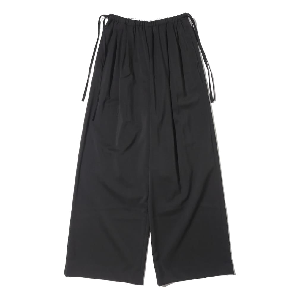 ENFOLD(エンフォルド) DRAWSTRING WIDE-PANTS