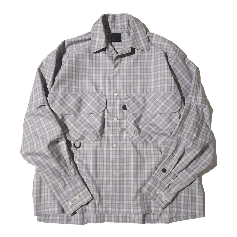 DAIWA PIER39(ダイワピア39) TECH SPORTS OPEN COLLAR SHIRT L/S GREN PLAID
