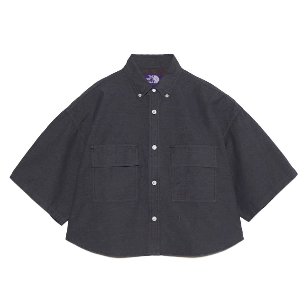 THE NORTH FACE PURPLE LABEL(ザノースフェイスパープルレーベル) Button Down Field S/S Cropped Shirt