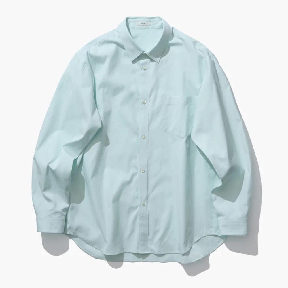 ATON(エイトン) WASHER OXFORD LOOSE FIT SHIRT
