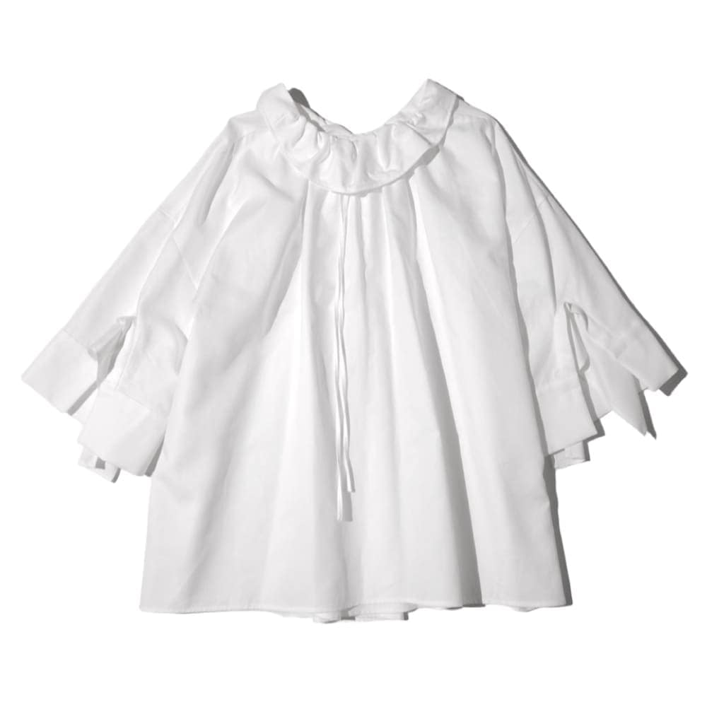 ENFOLD(エンフォルド) HIGH-NECK BLOUSE