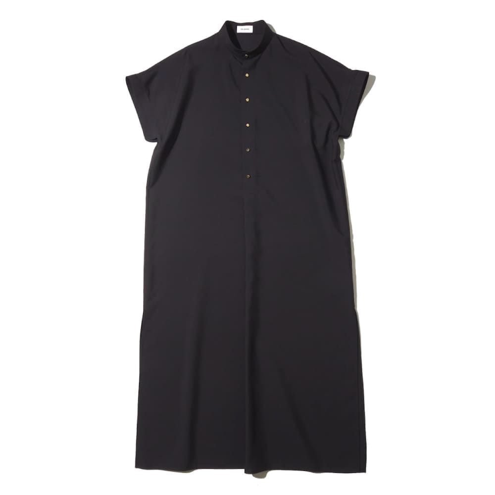THE RERACS(ザリラクス) FRONT TUCK POLO DRESS SLEEVELESS