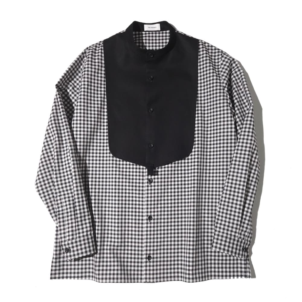 THE RERACS(ザリラクス) THE BIB FRONT SHIRT