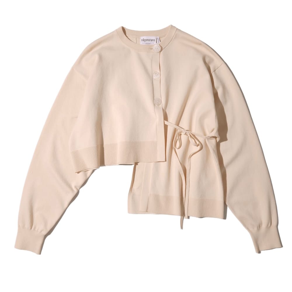 nagonstans(ナゴンスタンス) shirt×cut long-sleeves t-shirt