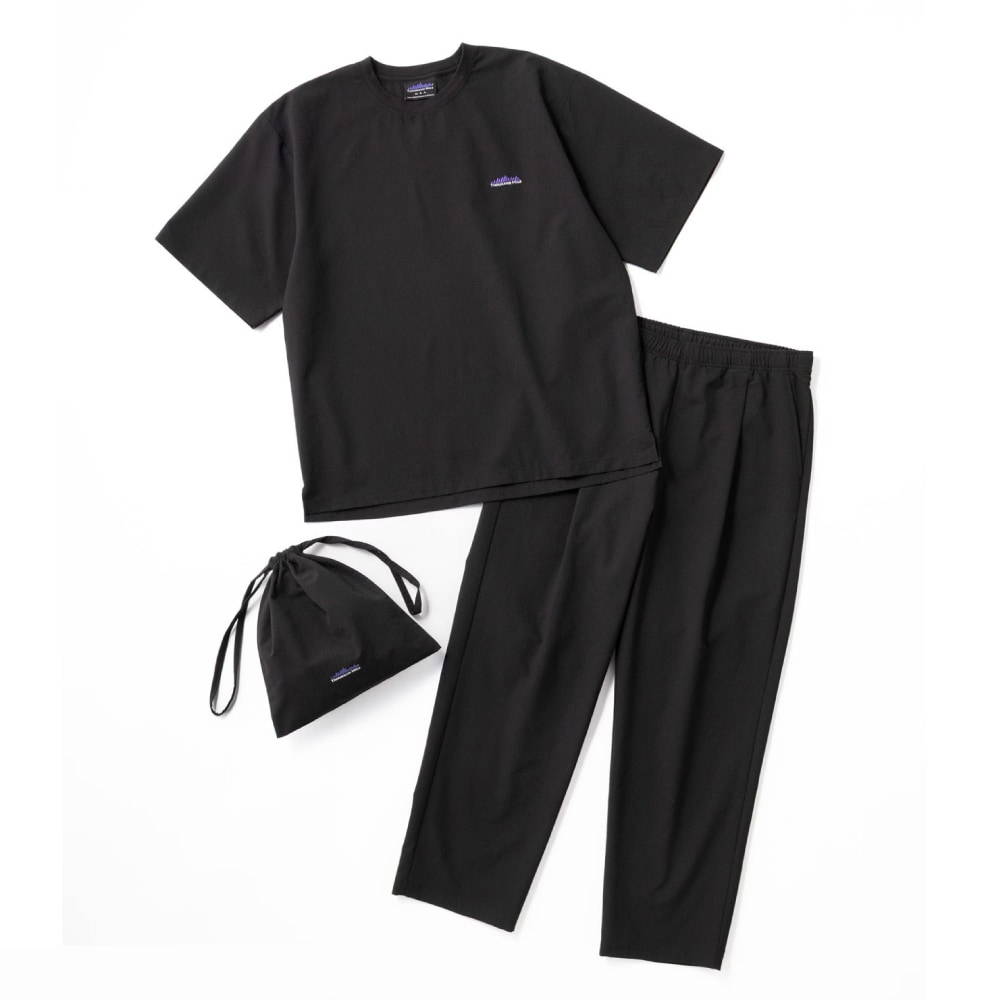 THOUSAND MILE(サウザンドマイル) SHORT SLEEVE T-SHIRT & LONG PANTS SET HIGH AIR PERMEABILITY