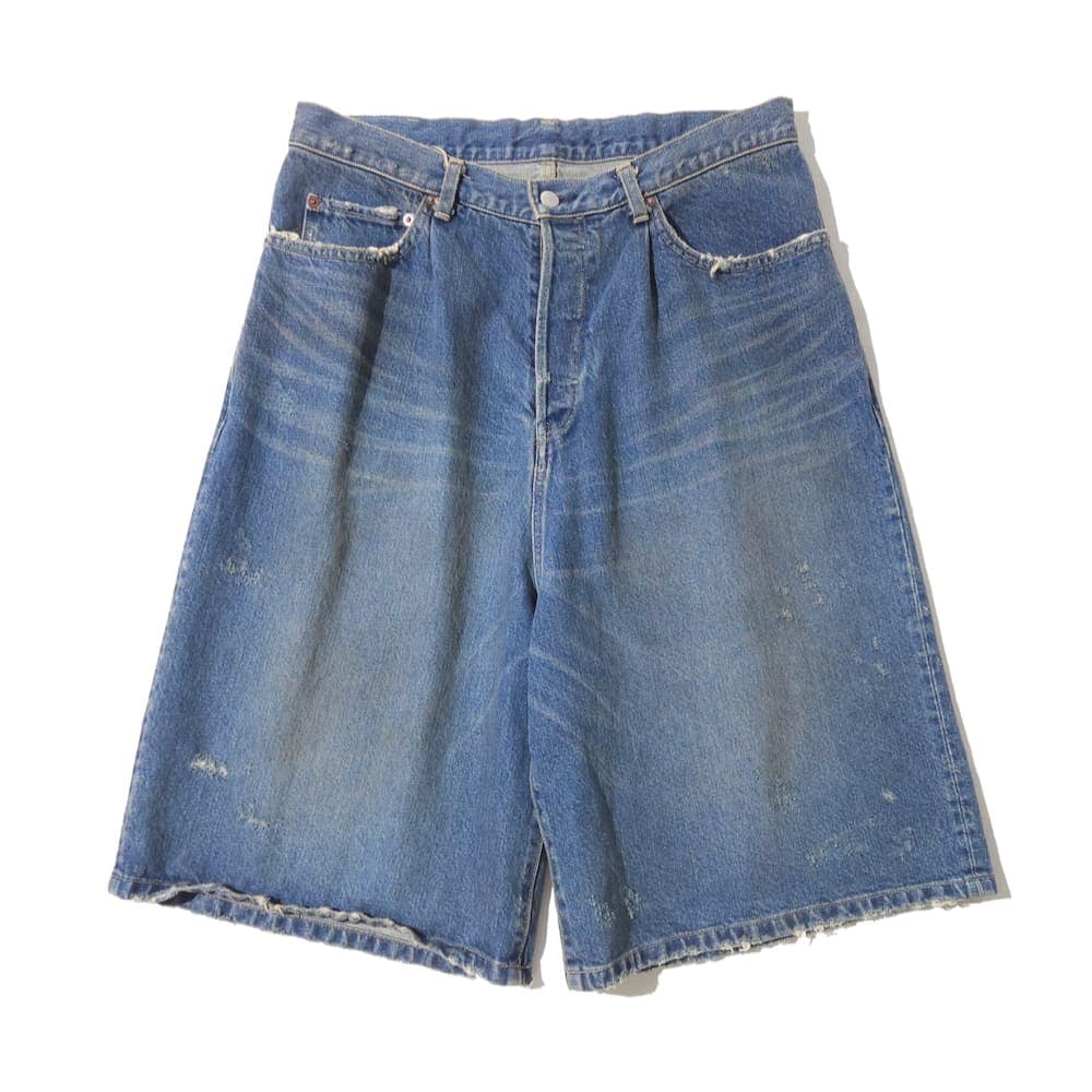 ssstein(シュタイン) BAGGY DENIM SHORTS