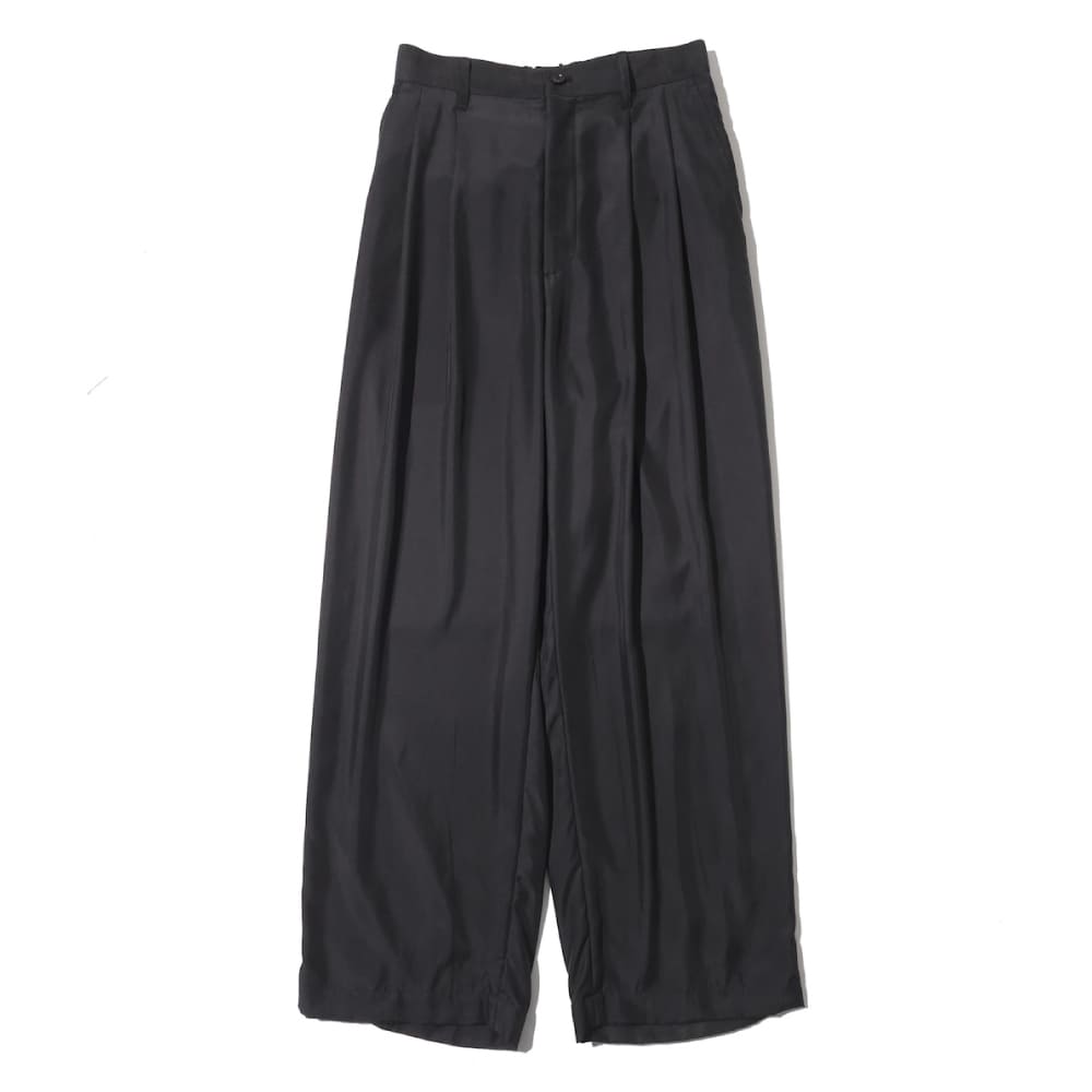 ssstein(シュタイン) CUPRO TWILL WIDE EASY TROUSERS