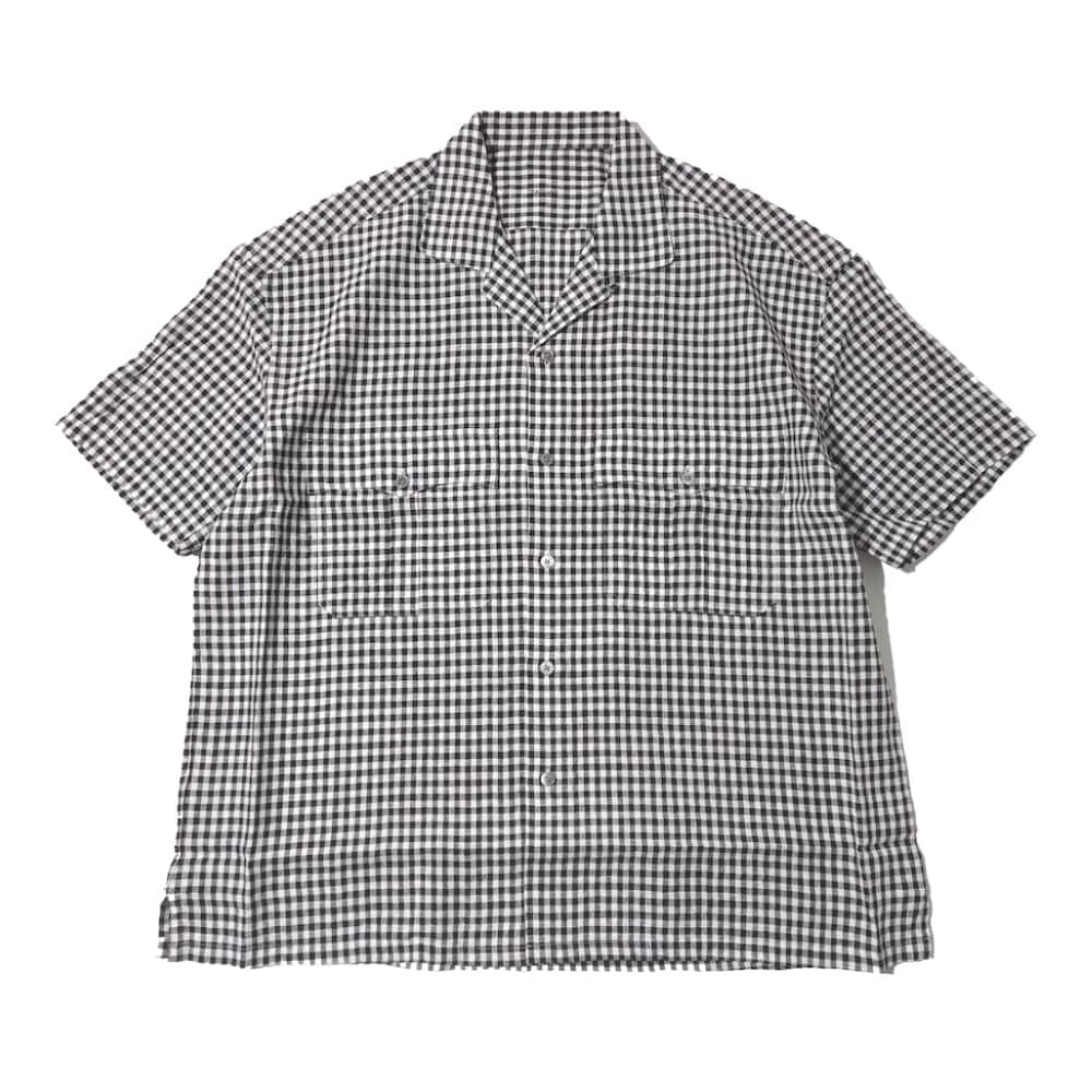 Porter Classic(ポータークラシック) KEROUAC LINEN GINGHAM CHECK SHIRT