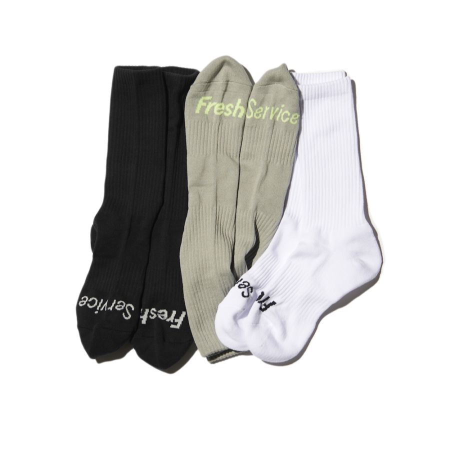 FreshService(フレッシュサービス) SIGNATURE 3-PACK SOCKS