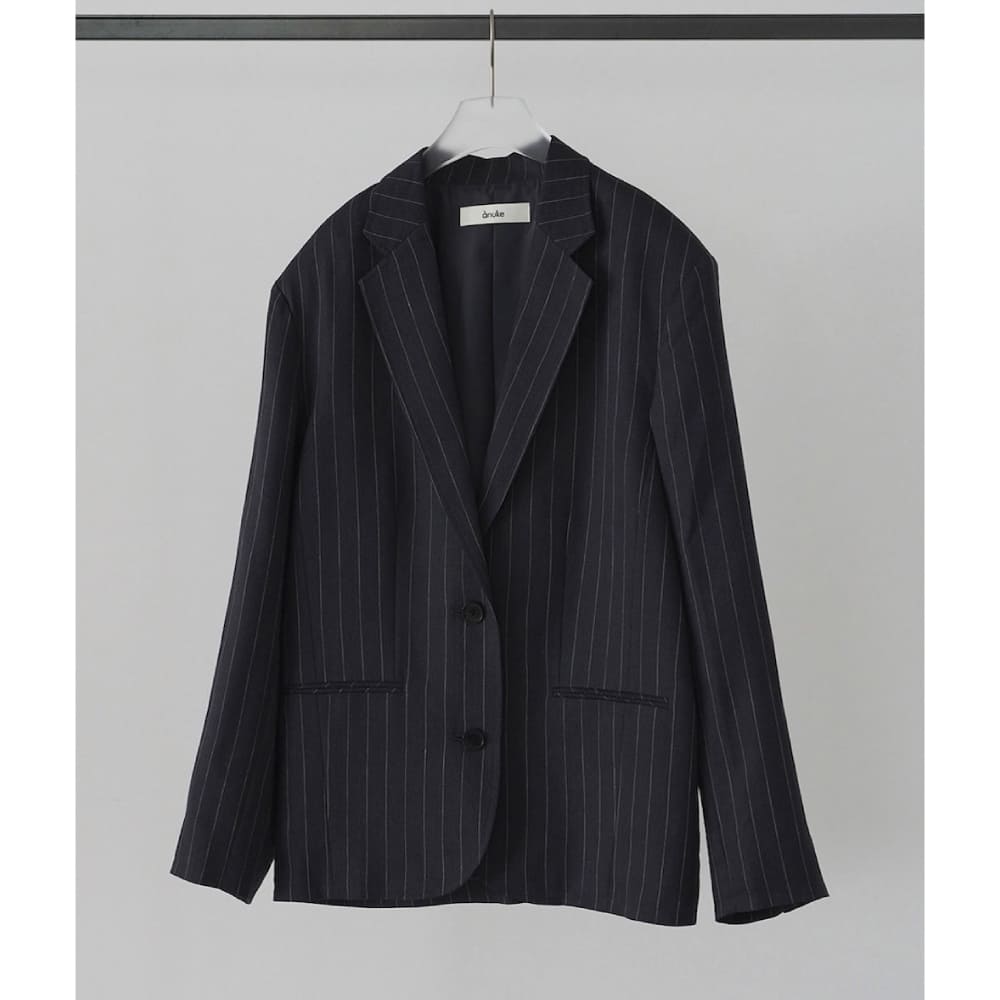 anuke(アンヌーク) Over Linen Jacket