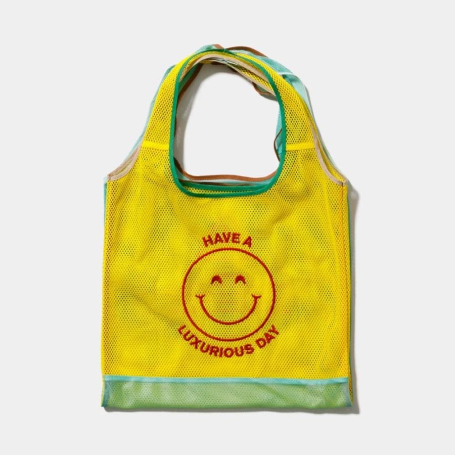 beautiful people(ビューティフルピープル) flip gratitude mesh marche bag