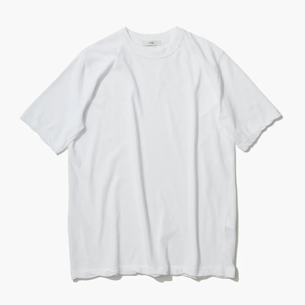ATON(エイトン) FRESCA SINGLE JERSEY STANDARD T-SHIRT