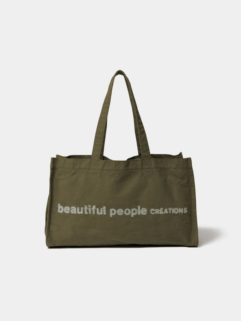 beautiful people(ビューティフルピープル) brushed logo mini lesure bag