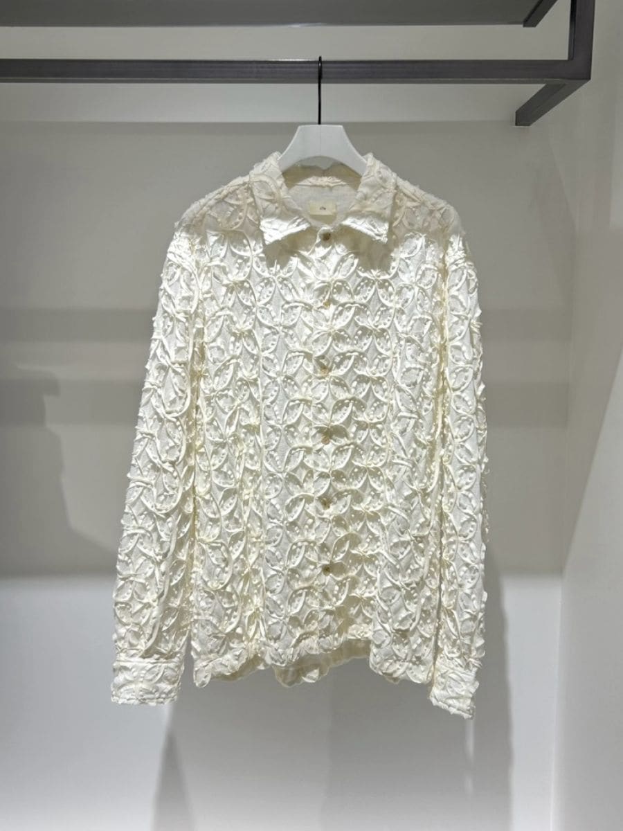 【SALE】Villd(ヴィルド) cut jacquard shirts