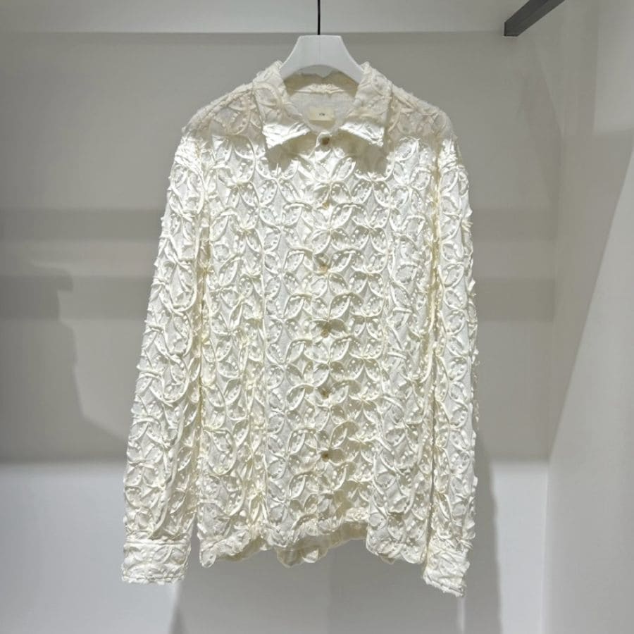 【SALE】Villd(ヴィルド) cut jacquard shirts