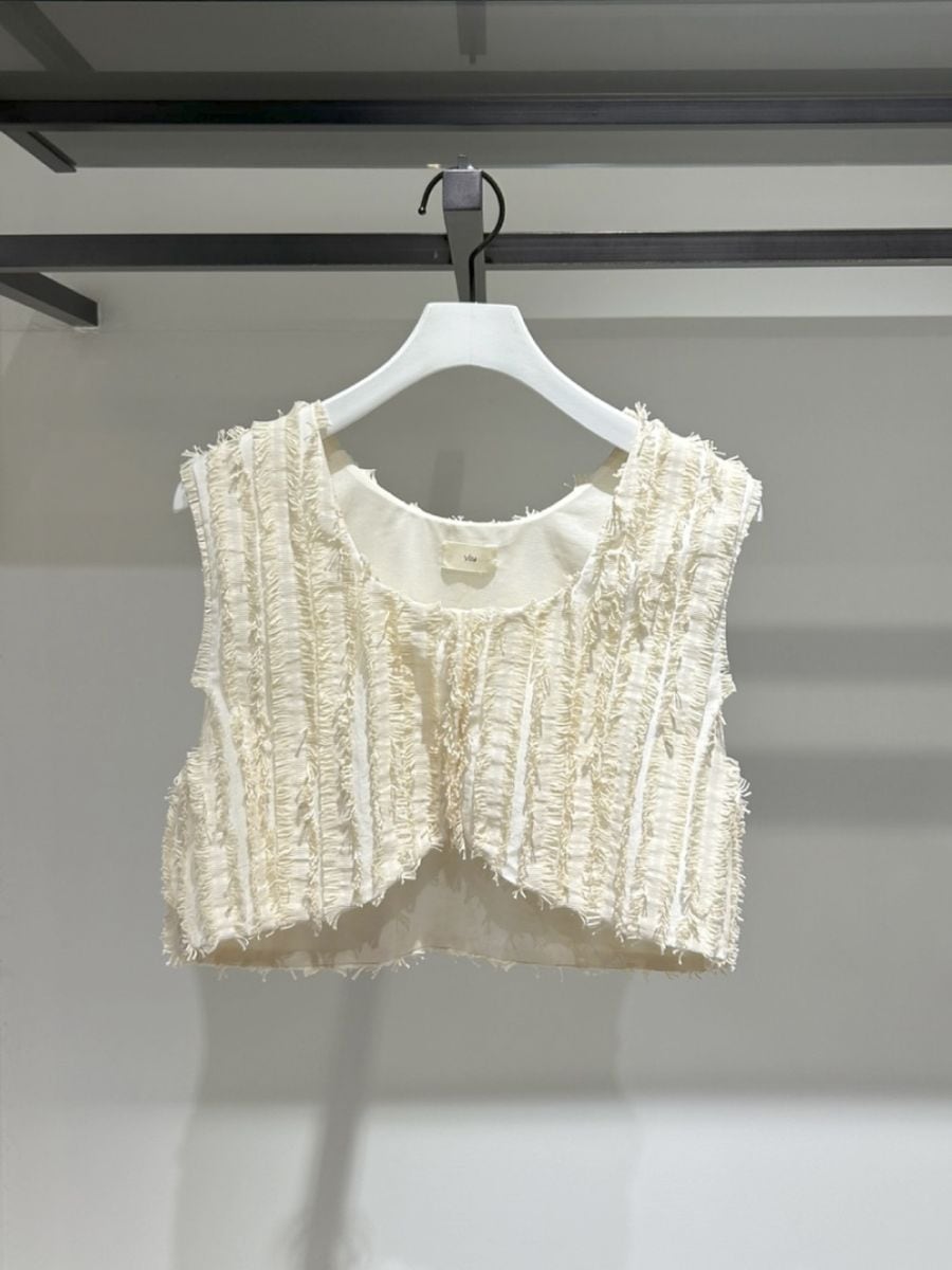 【SALE】Villd(ヴィルド) cut jacquard vest