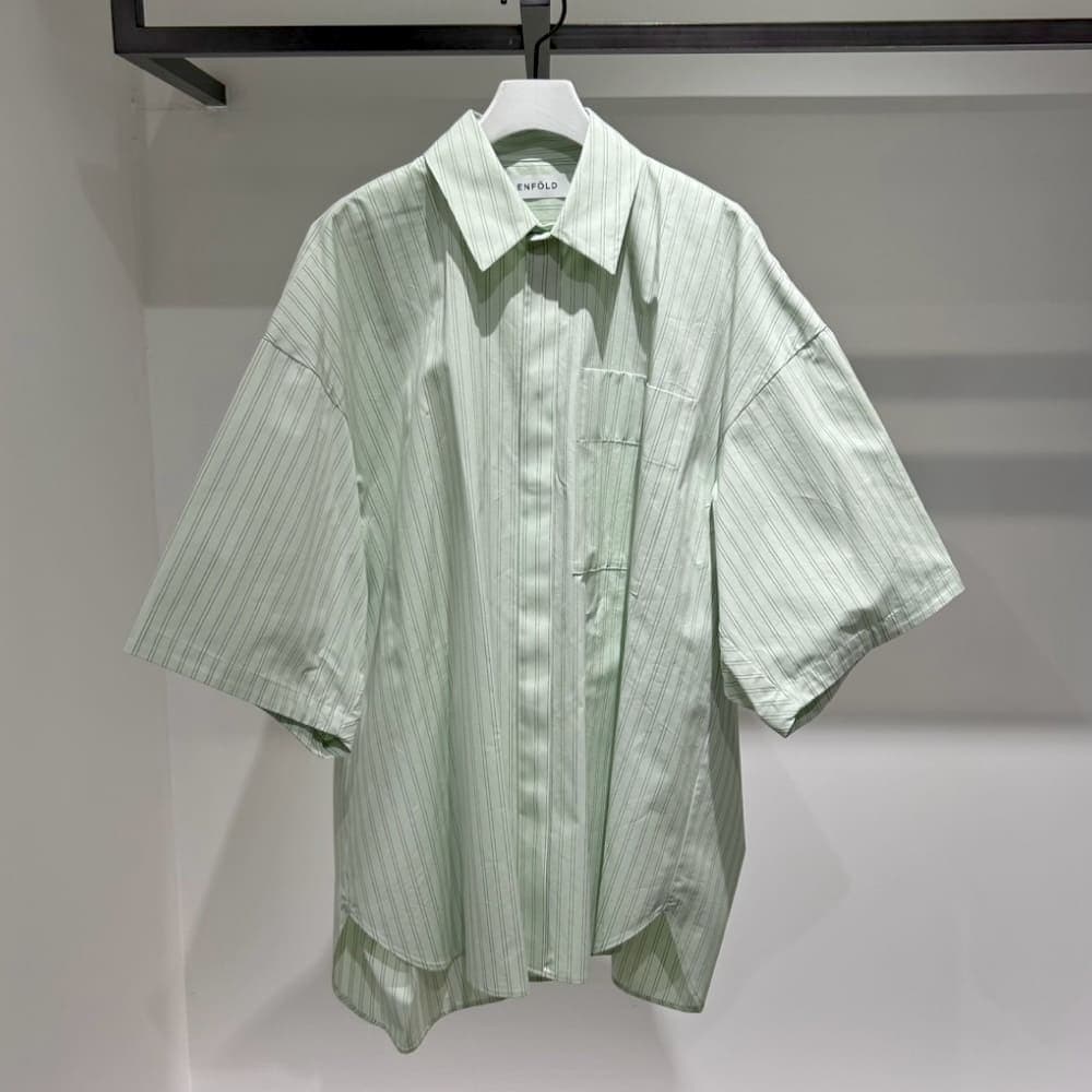 ENFOLD(エンフォルド) 3/4 SLEEVE LOOSE SHIRT