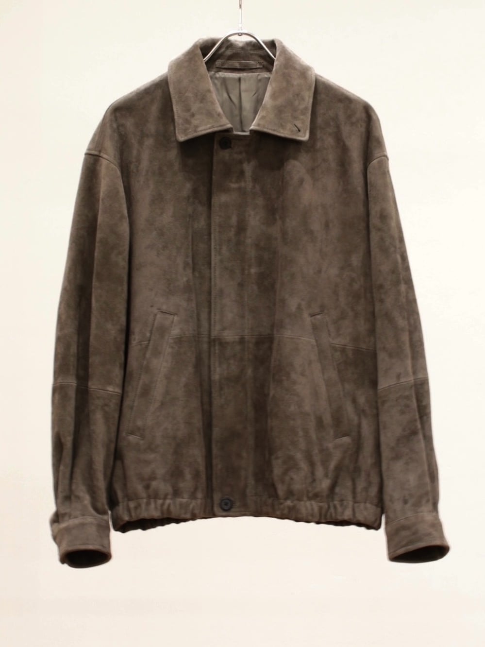 ssstein(シュタイン) GOAT SUEDE ZIP JACKET