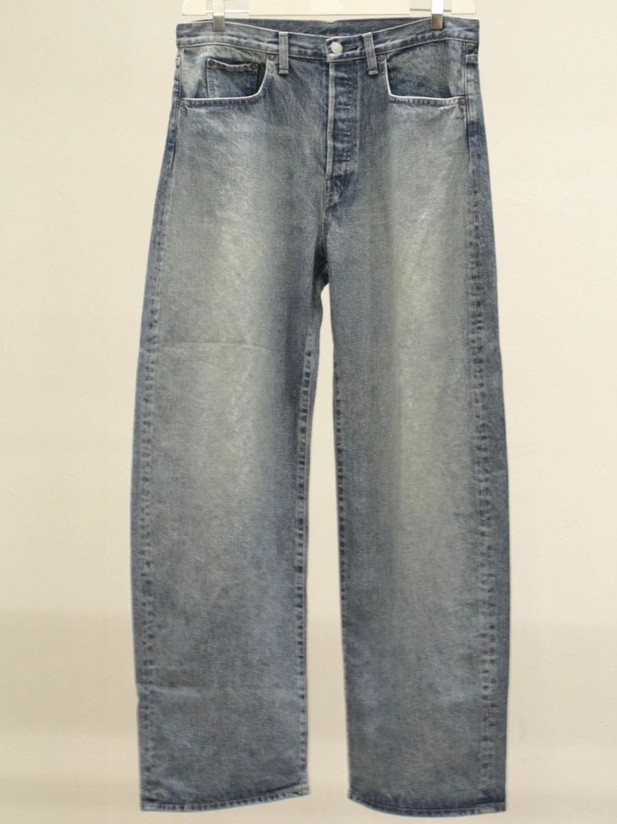 ssstein(シュタイン) ROUND DENIM PANTS