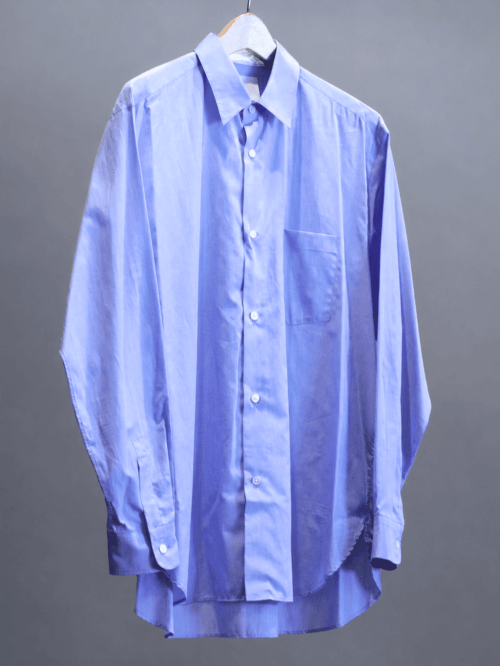 ssstein(シュタイン) SMOOTH COTTON OVERSIZED REGULAR COLLAR SHIRT