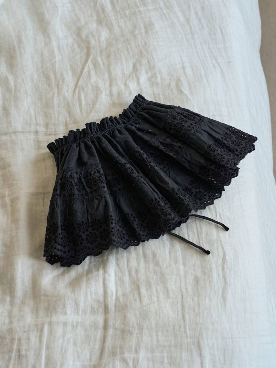 anuke(アンヌーク) 2way Lace Skirt