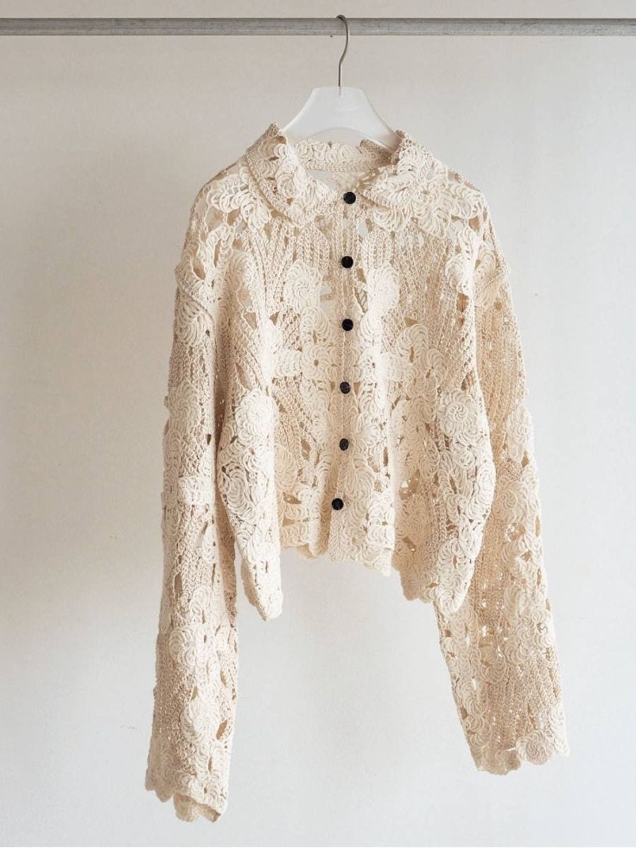 anuke(アンヌーク) Embroidery Over Shirts