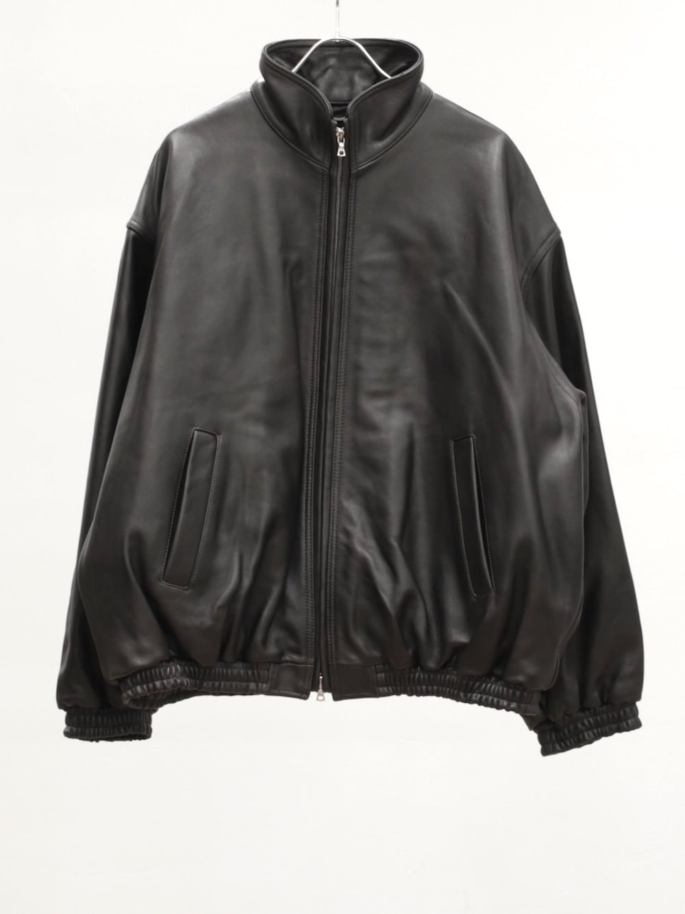 ssstein(シュタイン) SHEEP LEATHER STAND COLLAR JACKET