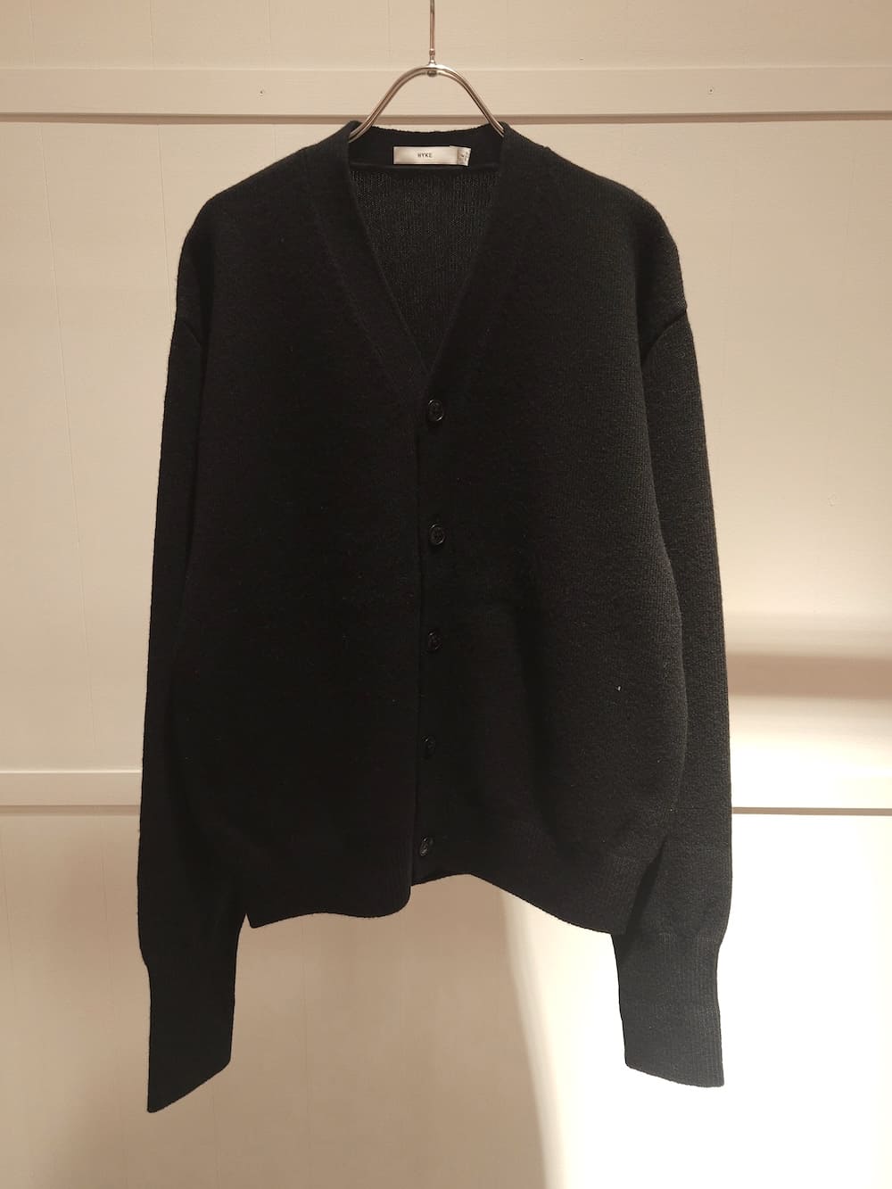 HYKE(ハイク) LAMBSWOOL CARDIGAN