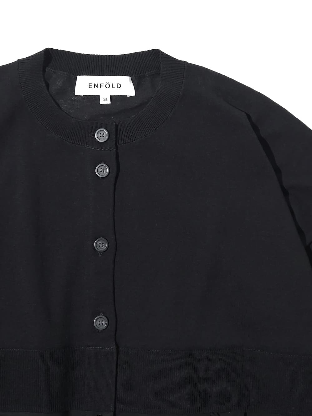 ENFOLD(エンフォルド) FRILL-BOTTOM CARDIGAN - COLDBECK ONLINE