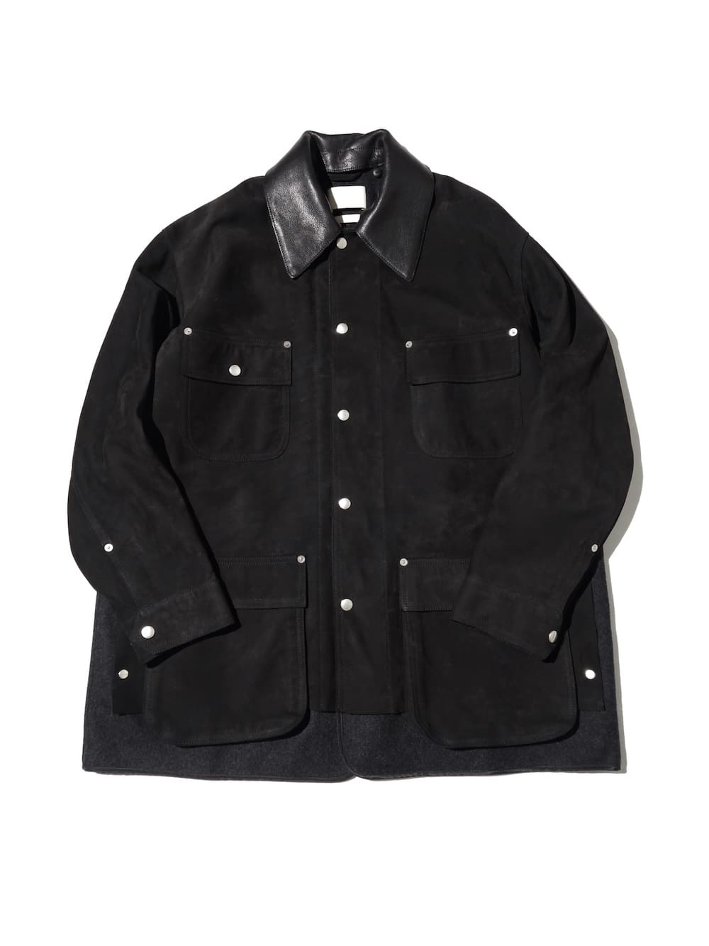 YOKE(ヨーク) Nuback Leather Coverall Jacket - COLDBECK ONLINE
