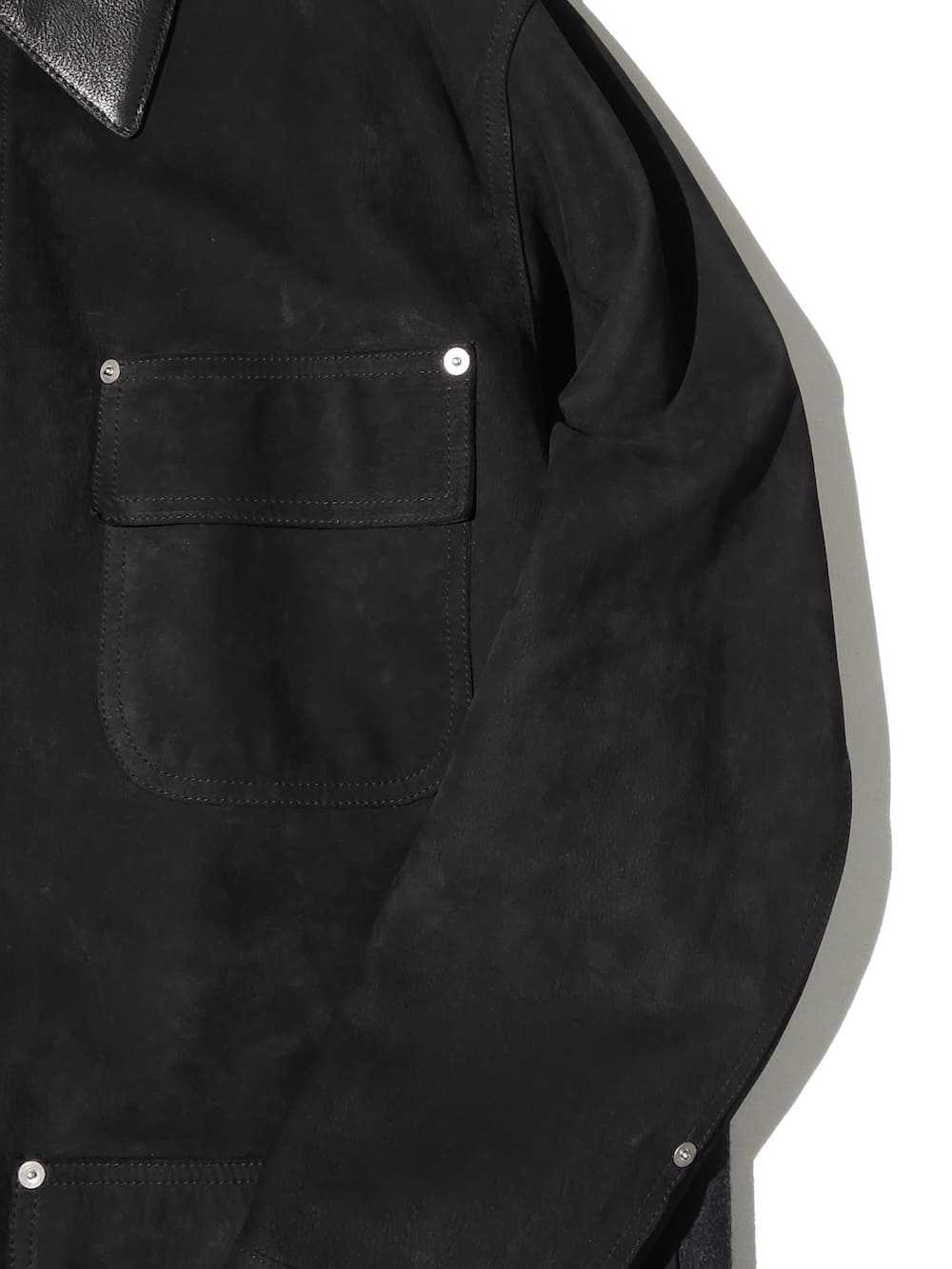 YOKE(ヨーク) Nuback Leather Coverall Jacket - COLDBECK ONLINE