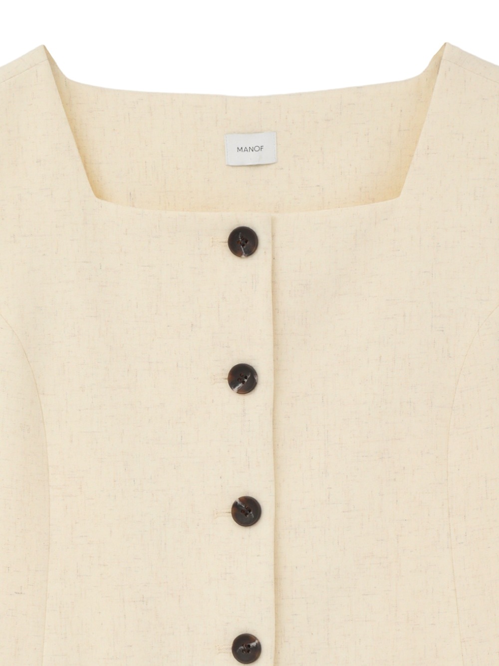 MANOF(マノフ) SQUARE NECK GILET SET UP - COLDBECK ONLINE（コール