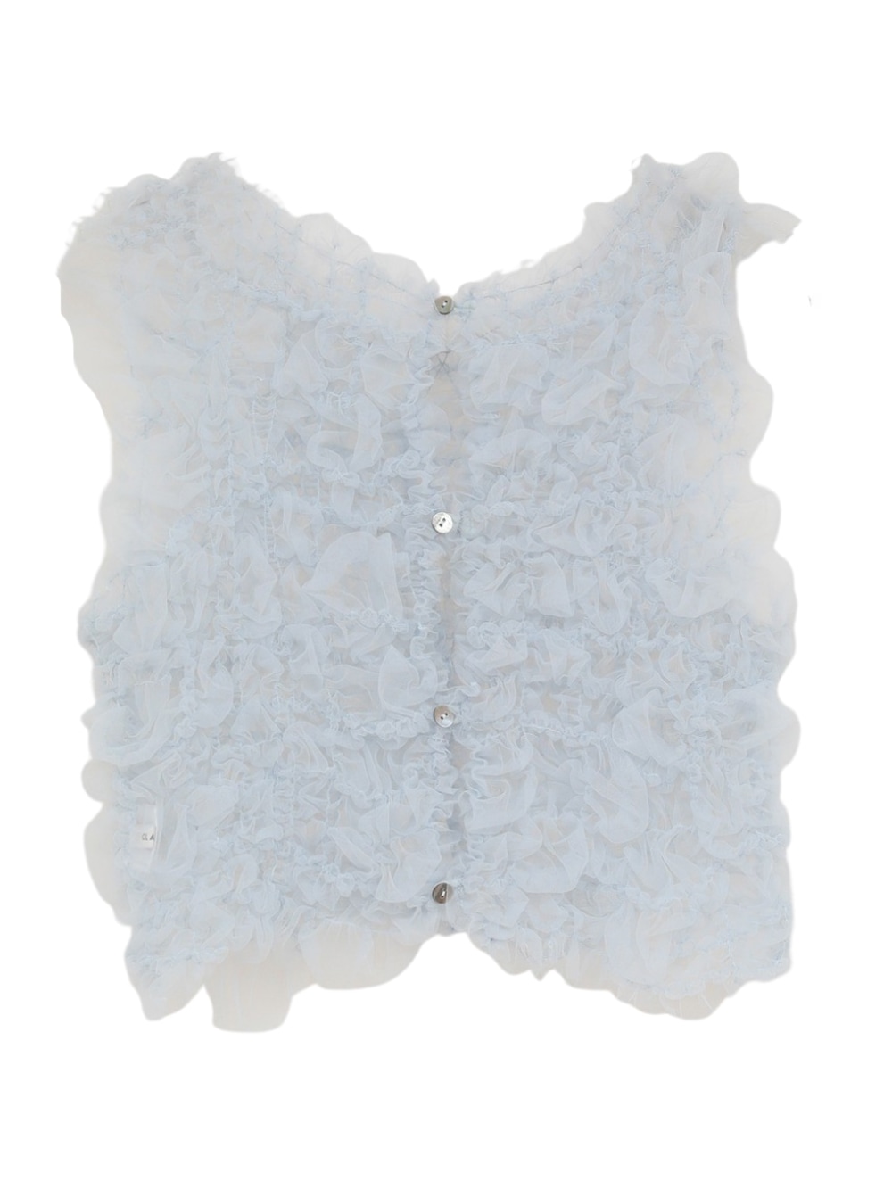 CLANE(クラネ) TULLE VEST LAYERED TOPS - COLDBECK ONLINE（コール