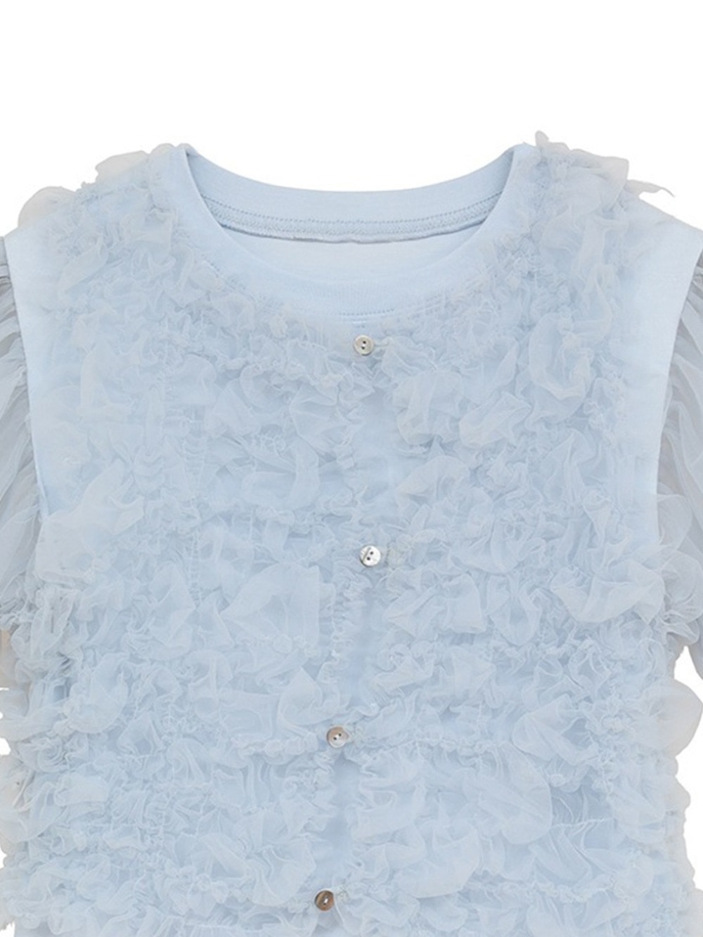 CLANE(クラネ) TULLE VEST LAYERED TOPS - COLDBECK ONLINE（コール