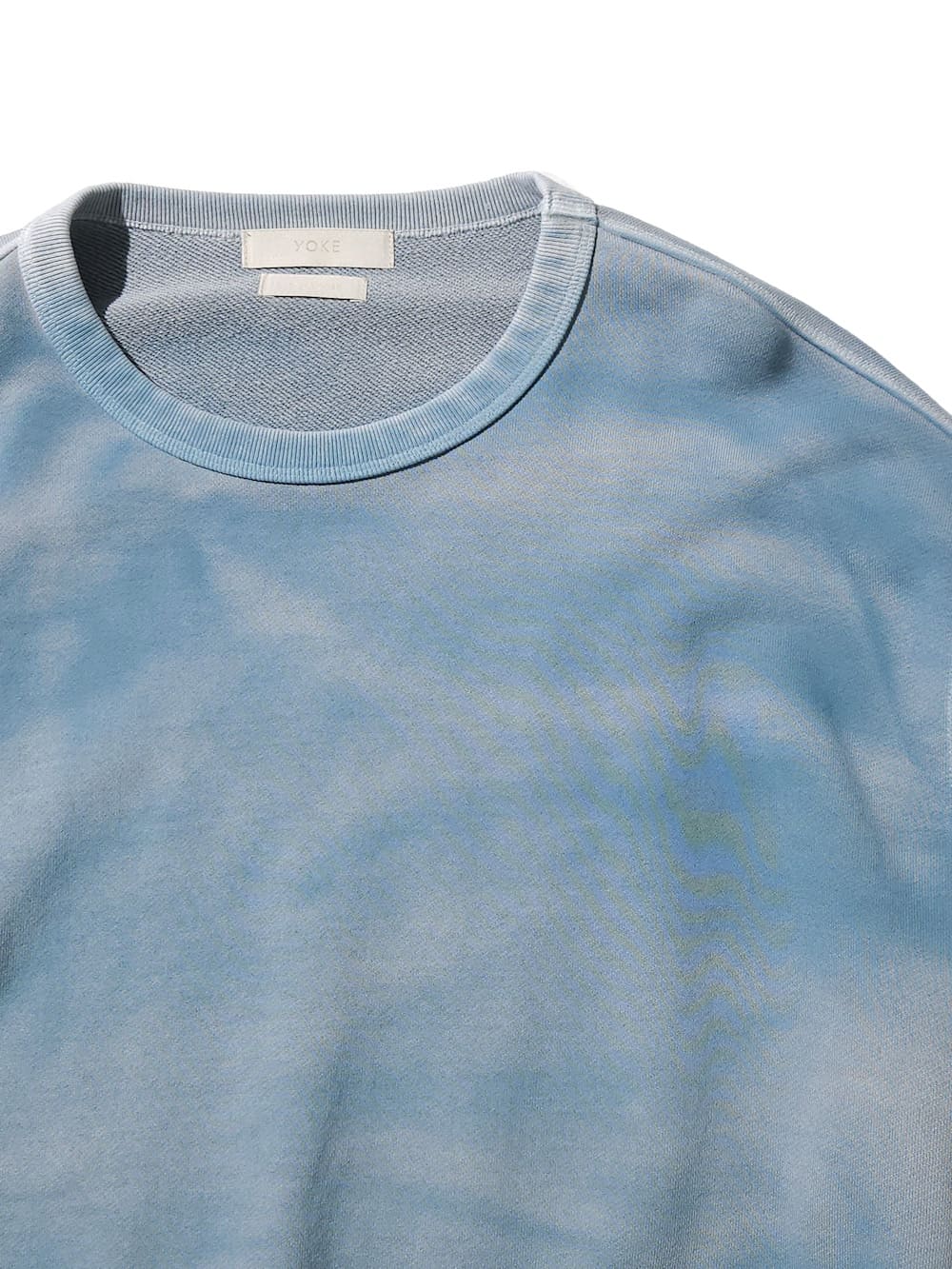 トップス YOKE GARMENT DYE YOKE SWEAT SHIRT YOKE（ヨーク）の「YOKE/ヨーク/GARMENT DYE YOKE SWEAT SHIRT