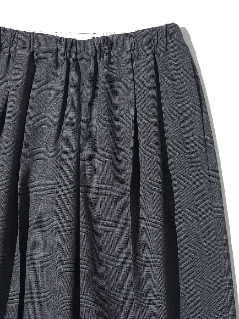 ENFOLD PLEATS TROUSERS ブラック 38 ENFOLD PLEATS TROUSERS ブラック