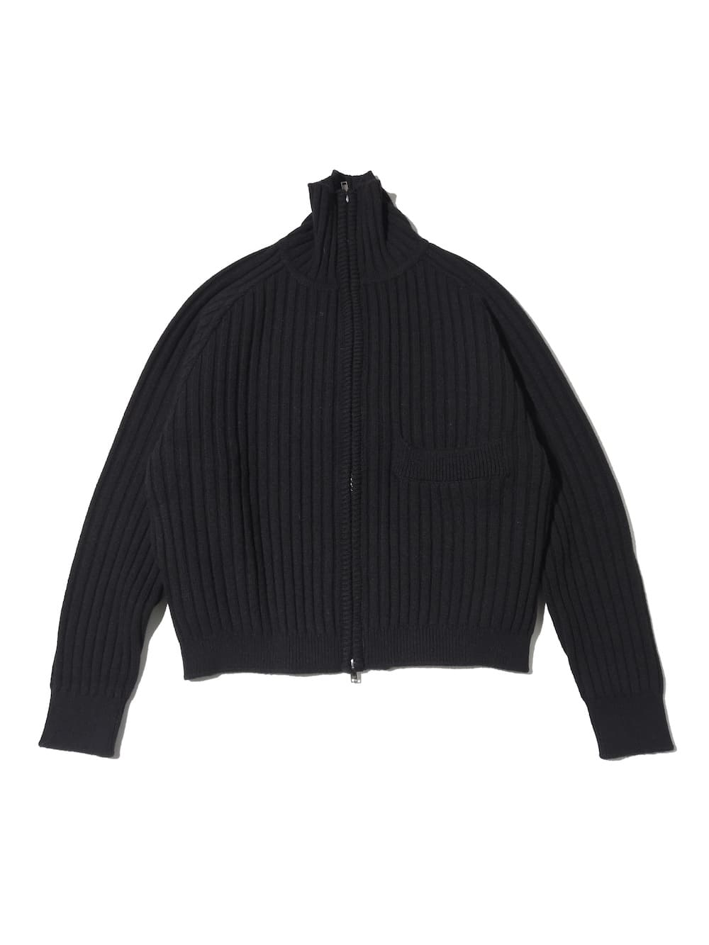 YOKE(ヨーク) Wide Rib Highneck Zip Cardigan - COLDBECK ONLINE