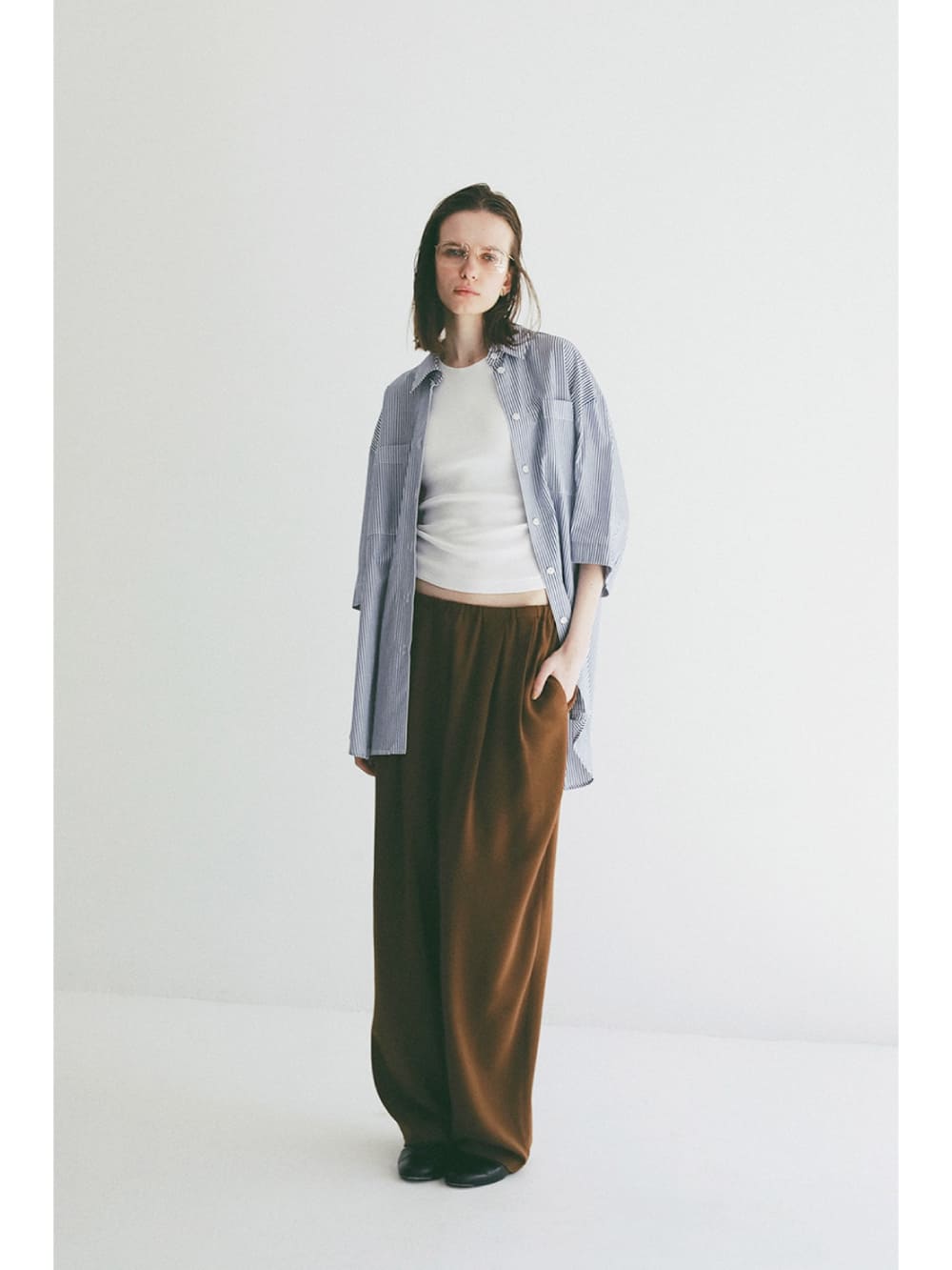 CLANE(クラネ) HALF SLEEVE HUGE SHIRTS - COLDBECK ONLINE（コール