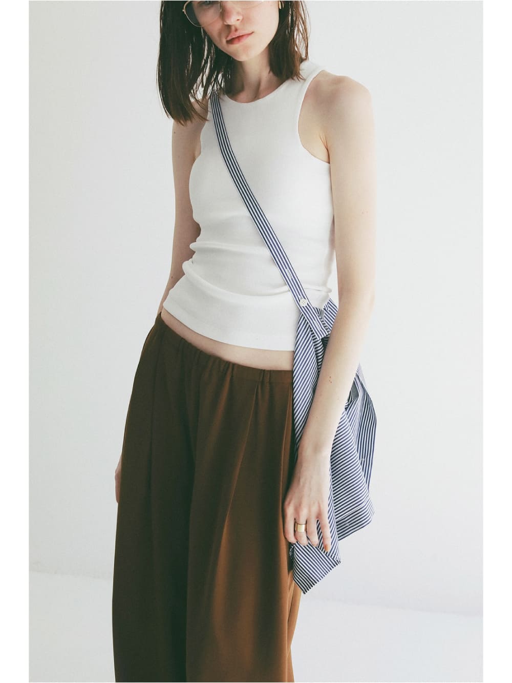 CLANE(クラネ) HALF SLEEVE HUGE SHIRTS