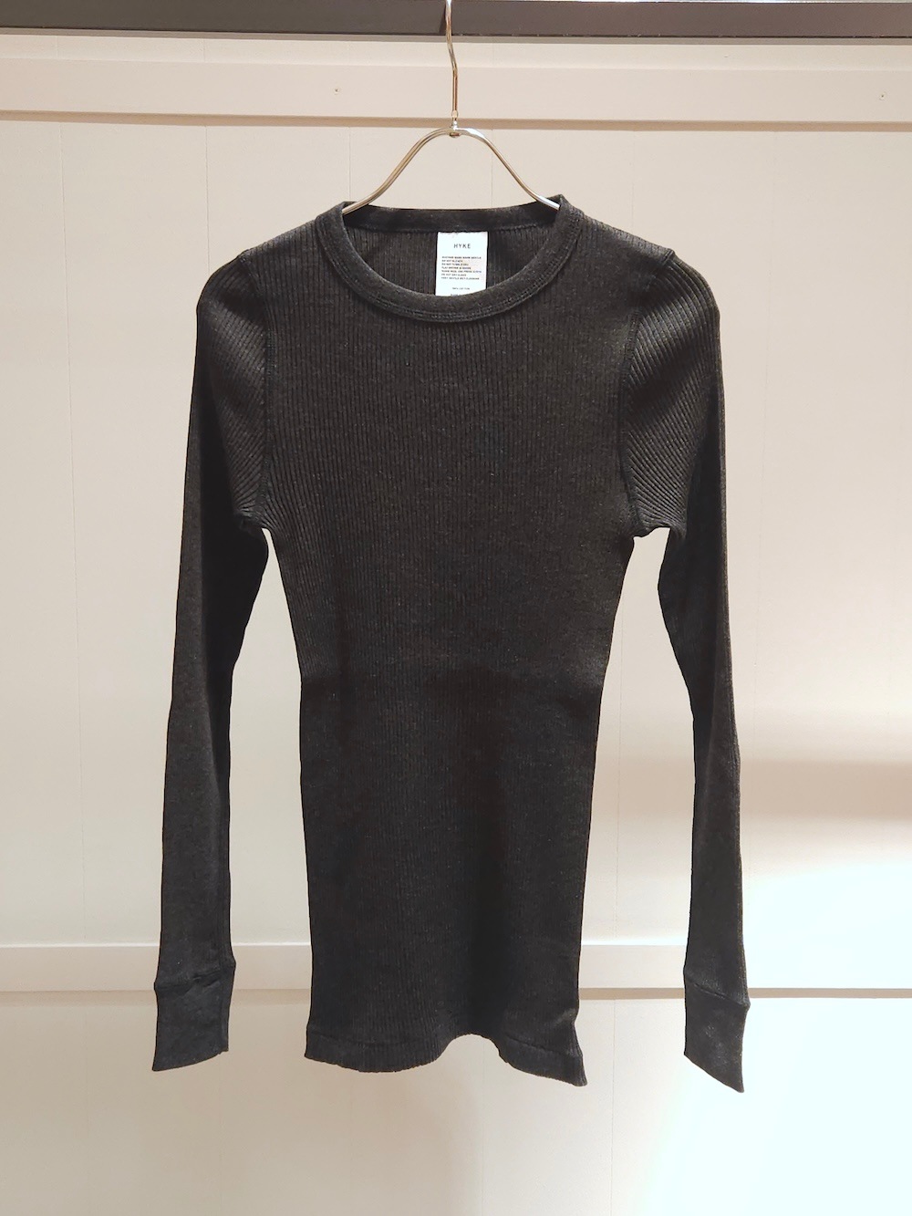 HYKE(ハイク) LONG-SLV TEE