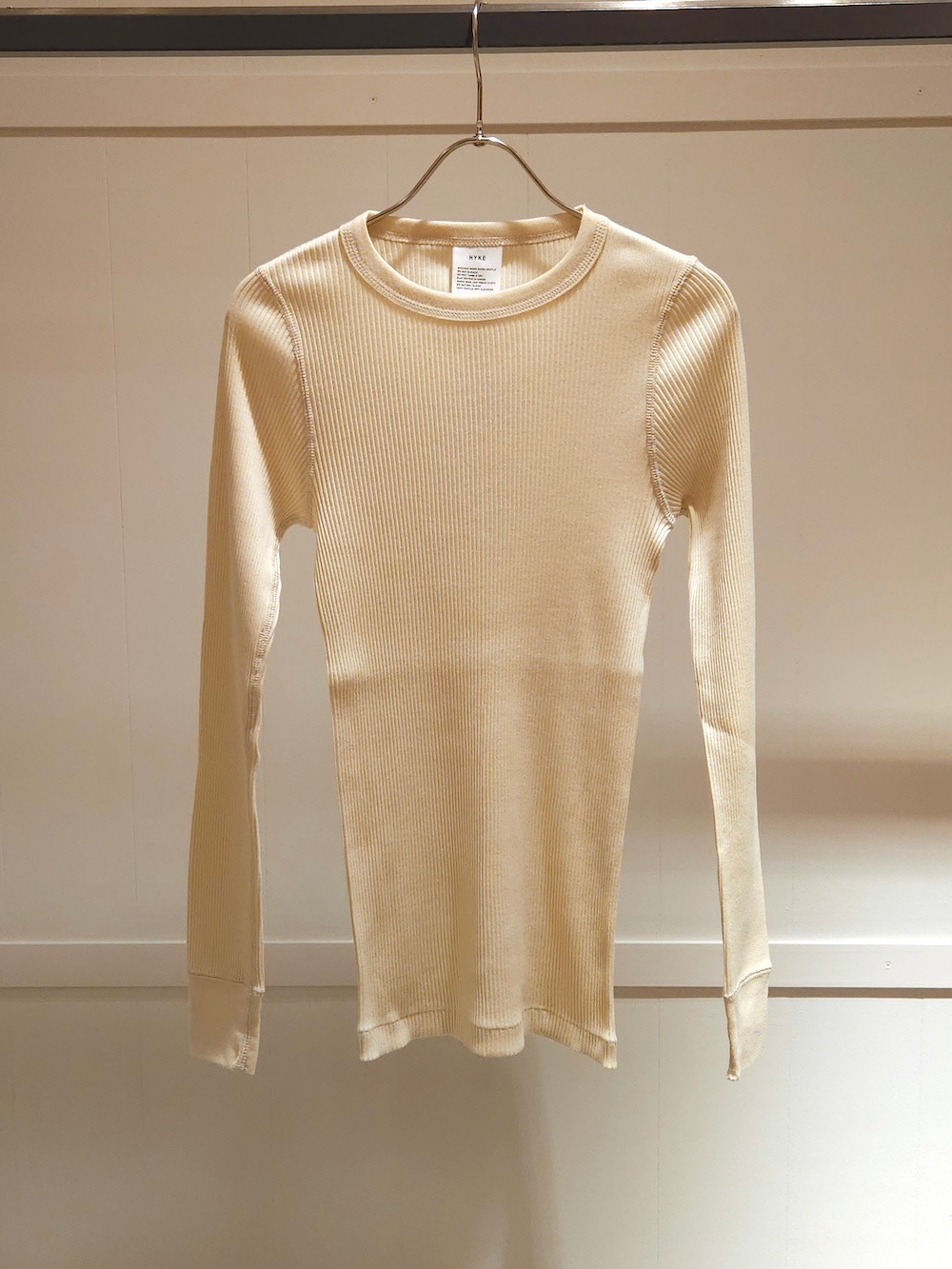 HYKE(ハイク) LONG-SLV TEE