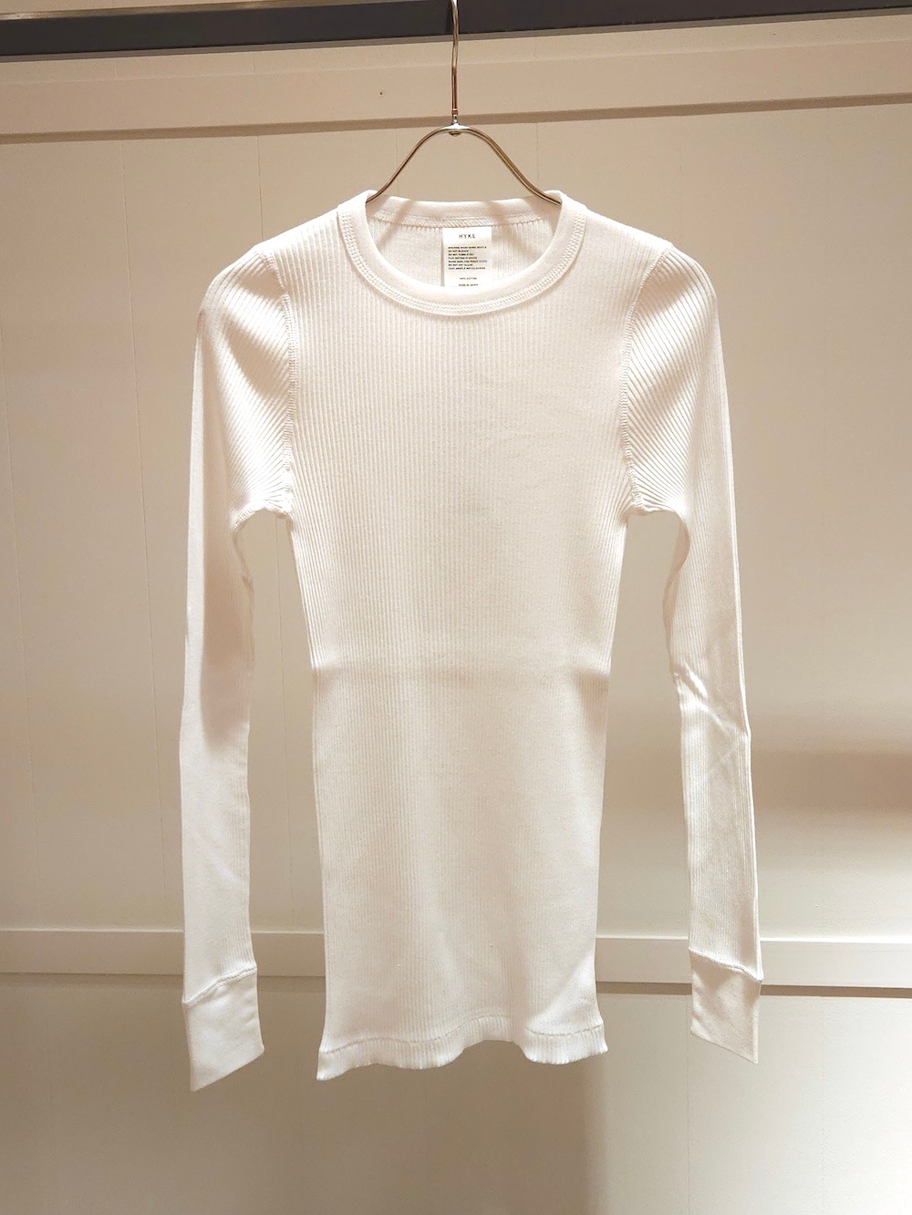 HYKE(ハイク) LONG-SLV TEE