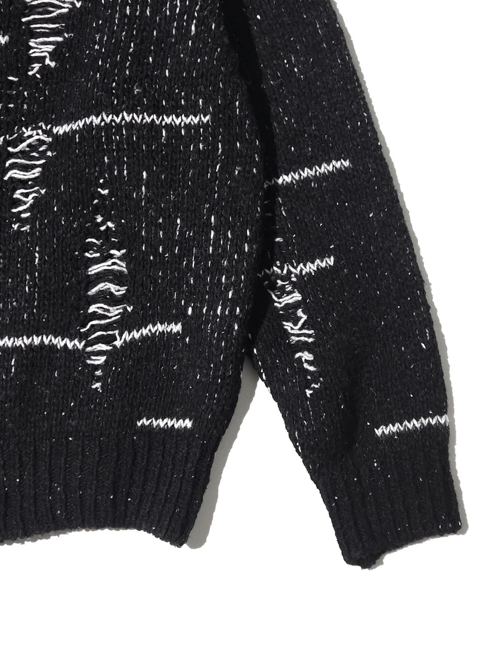 YOKE(ヨーク) Damaged Crewneck Sweater - COLDBECK ONLINE（コール