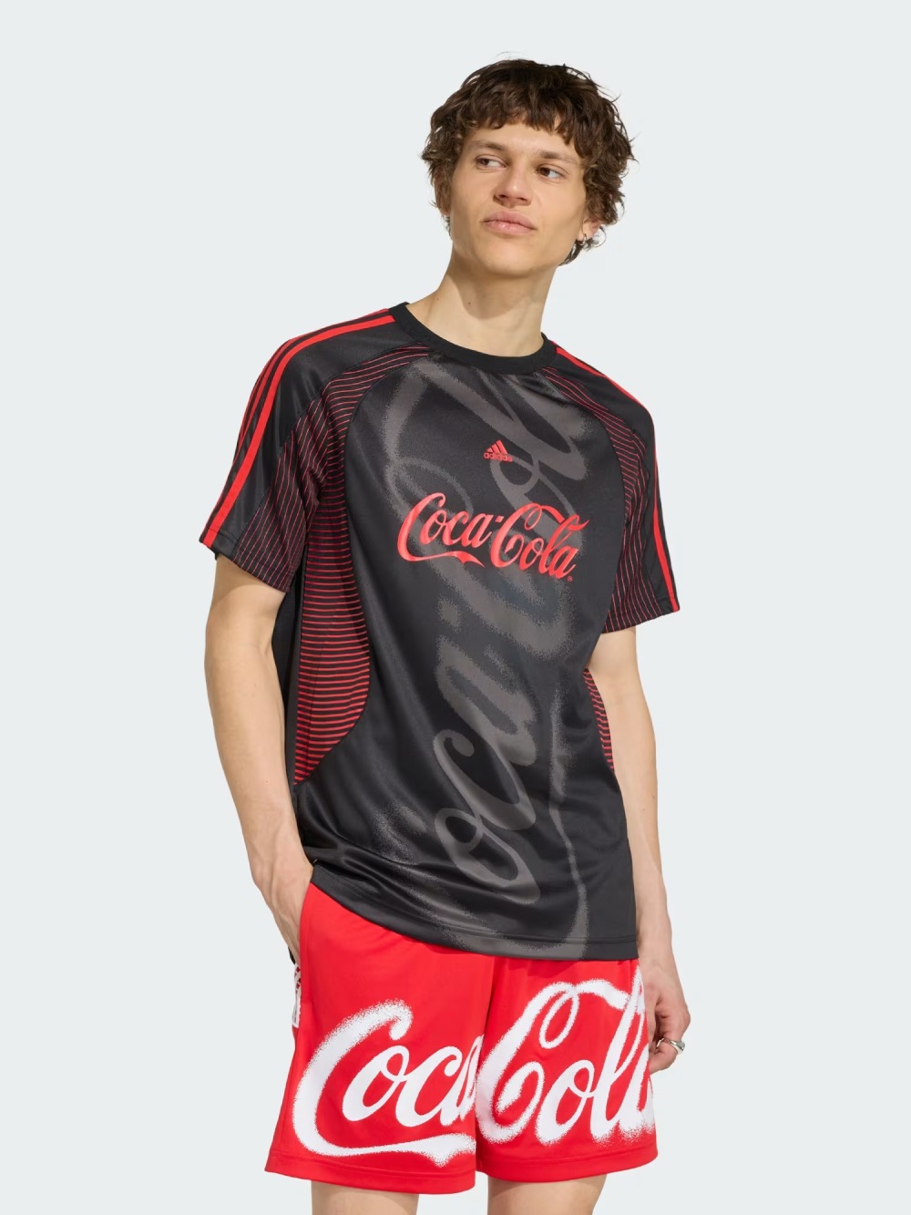 adidas Originals(アディダスオリジナルス) TEAMGEIST 26 JERSEY COCA COLA