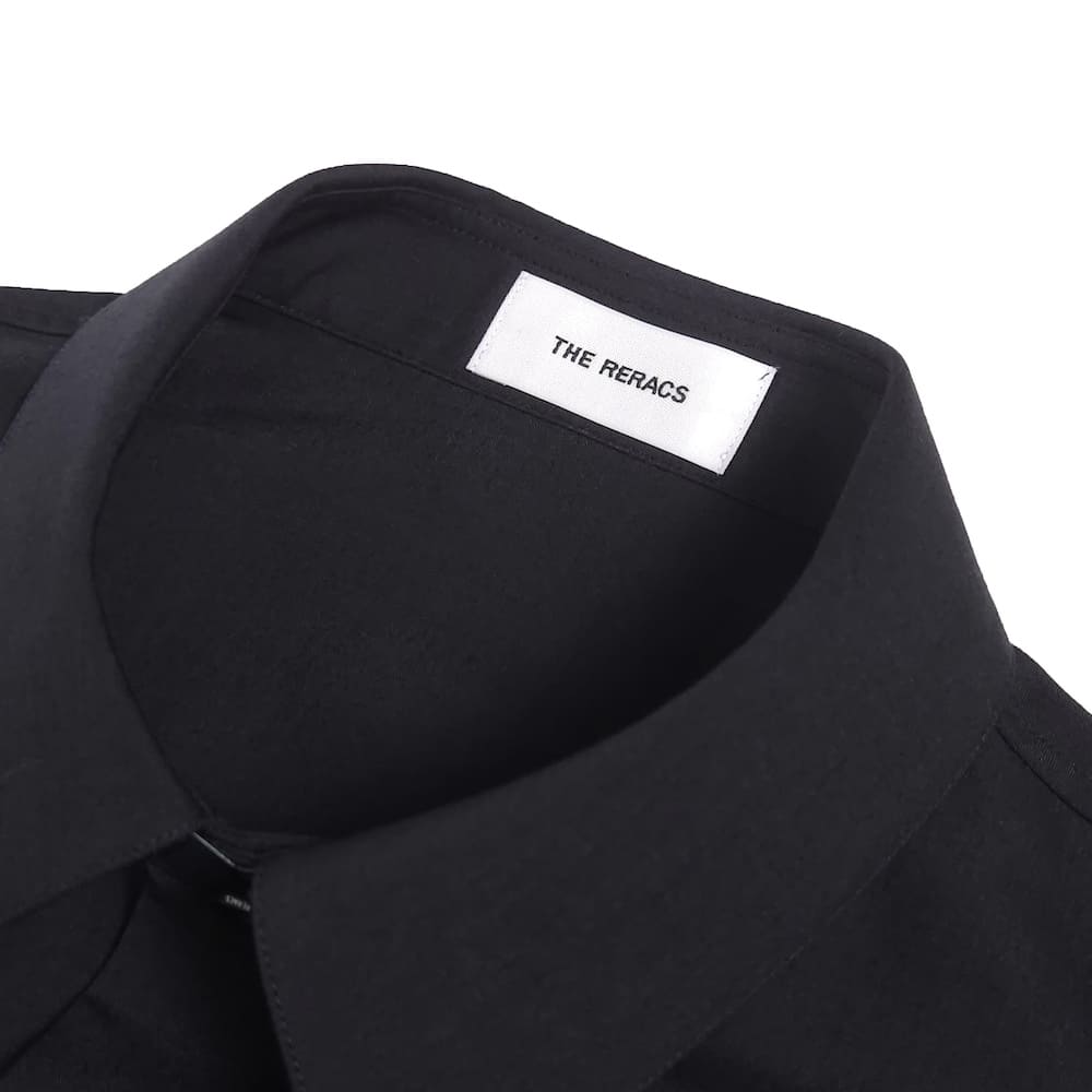 THE RERACS THE PERFECT SHIRT SHORT SLEEVE Size: 46 Charcoal